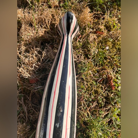 Rare Ed Langbein Original Carafe Pitcher Vases Happy and Crying Decanters Mcm - Picture 4 of 10